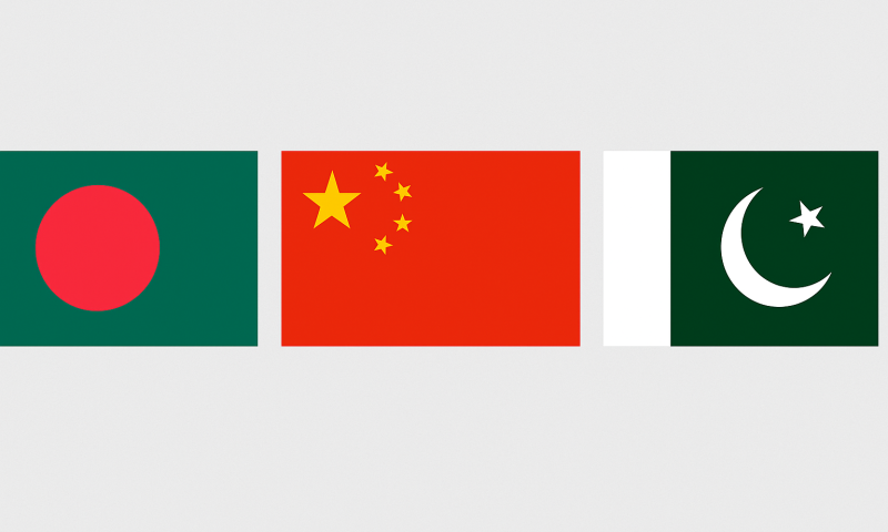 China,Pakistan, Bangladesh flag